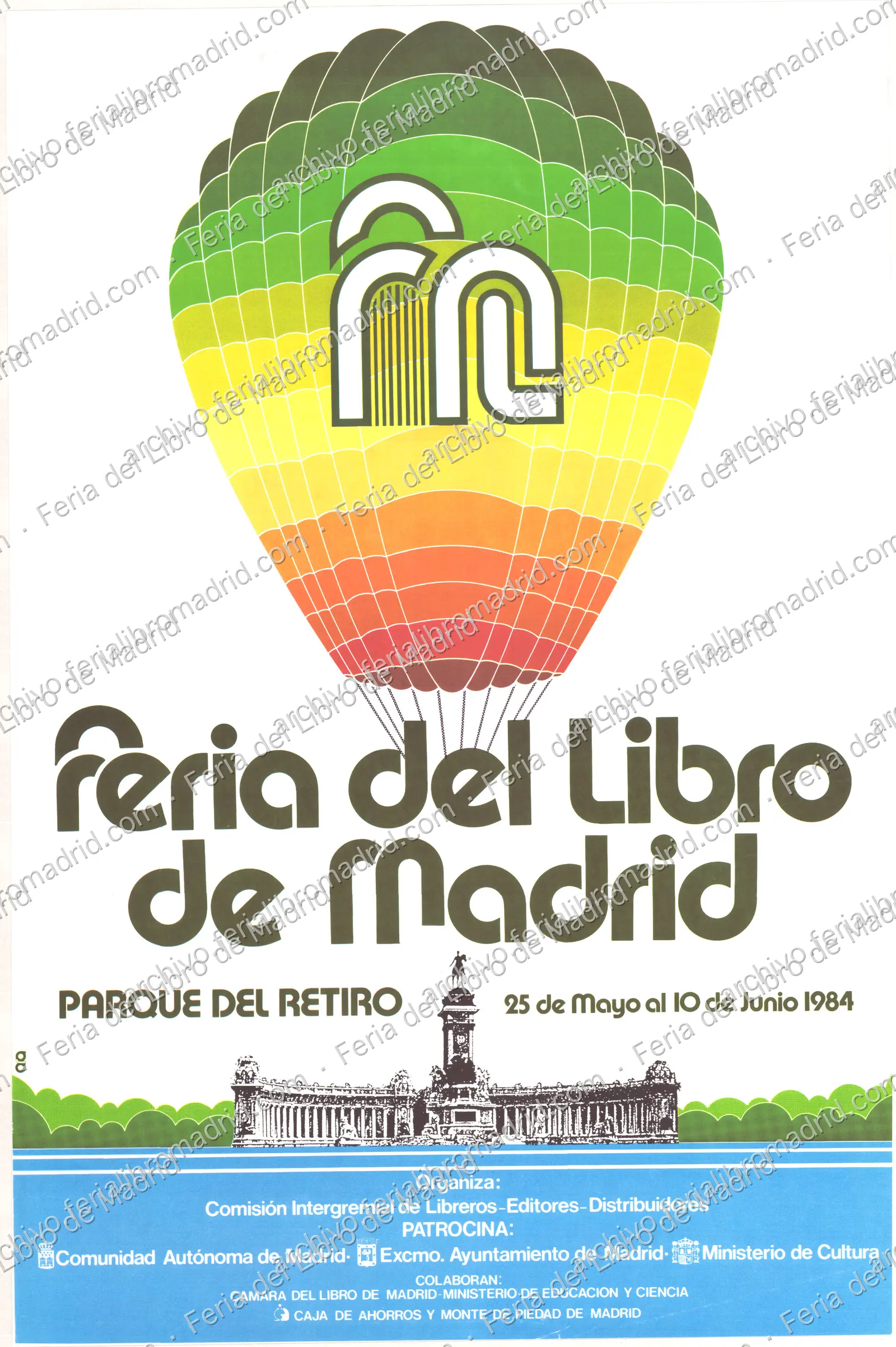 Feria del Libro de Madrid, organiza Comisión Intergremial Editores-Libreros-Distribuidores, del 25 de mayo al 10 de j… — página 1