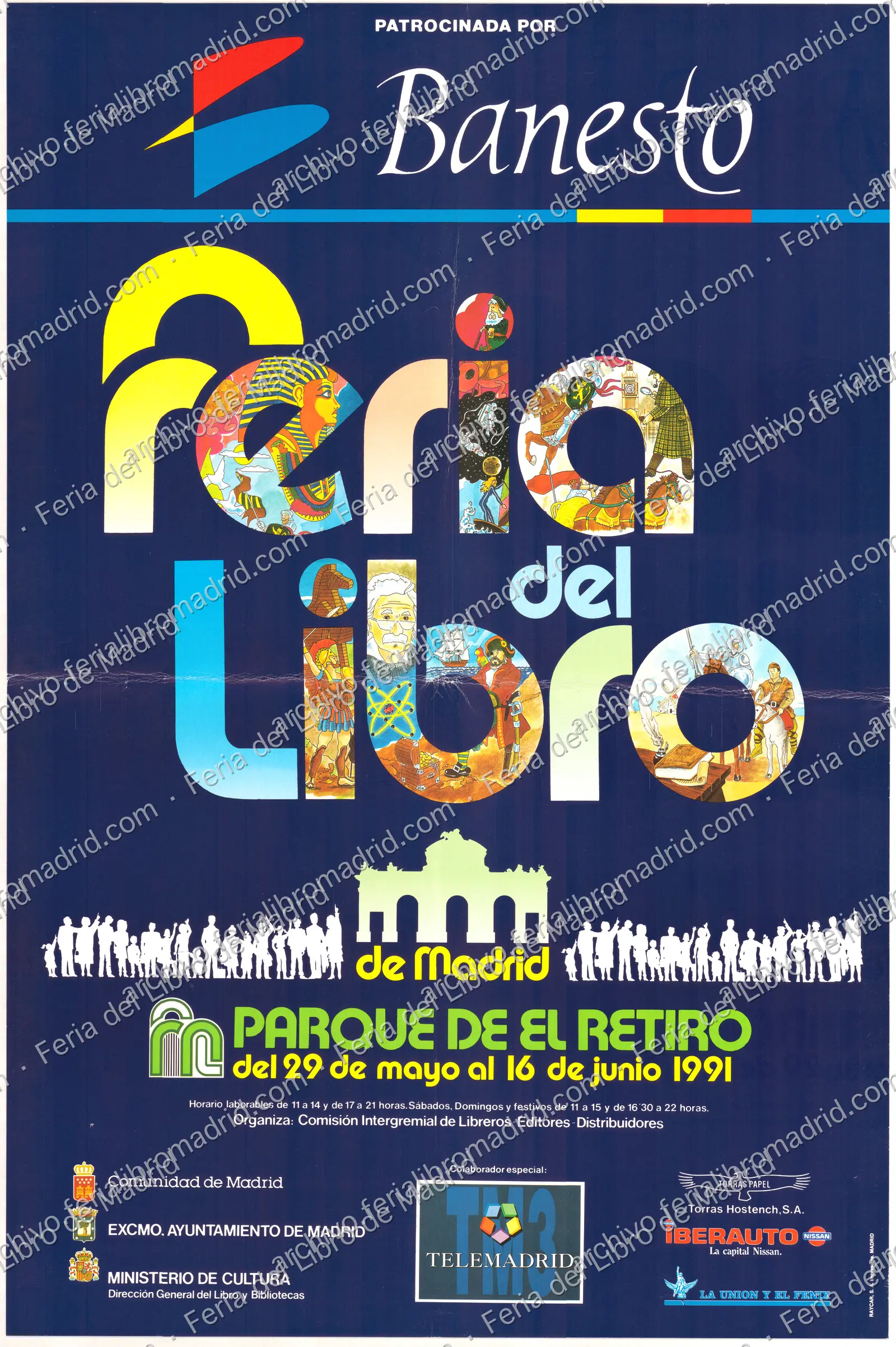 Feria del Libro de Madrid, organiza Comisión Intergremial de Libreros-Editores-Distribuidores, del 29 de mayo al 16 d… — página 1