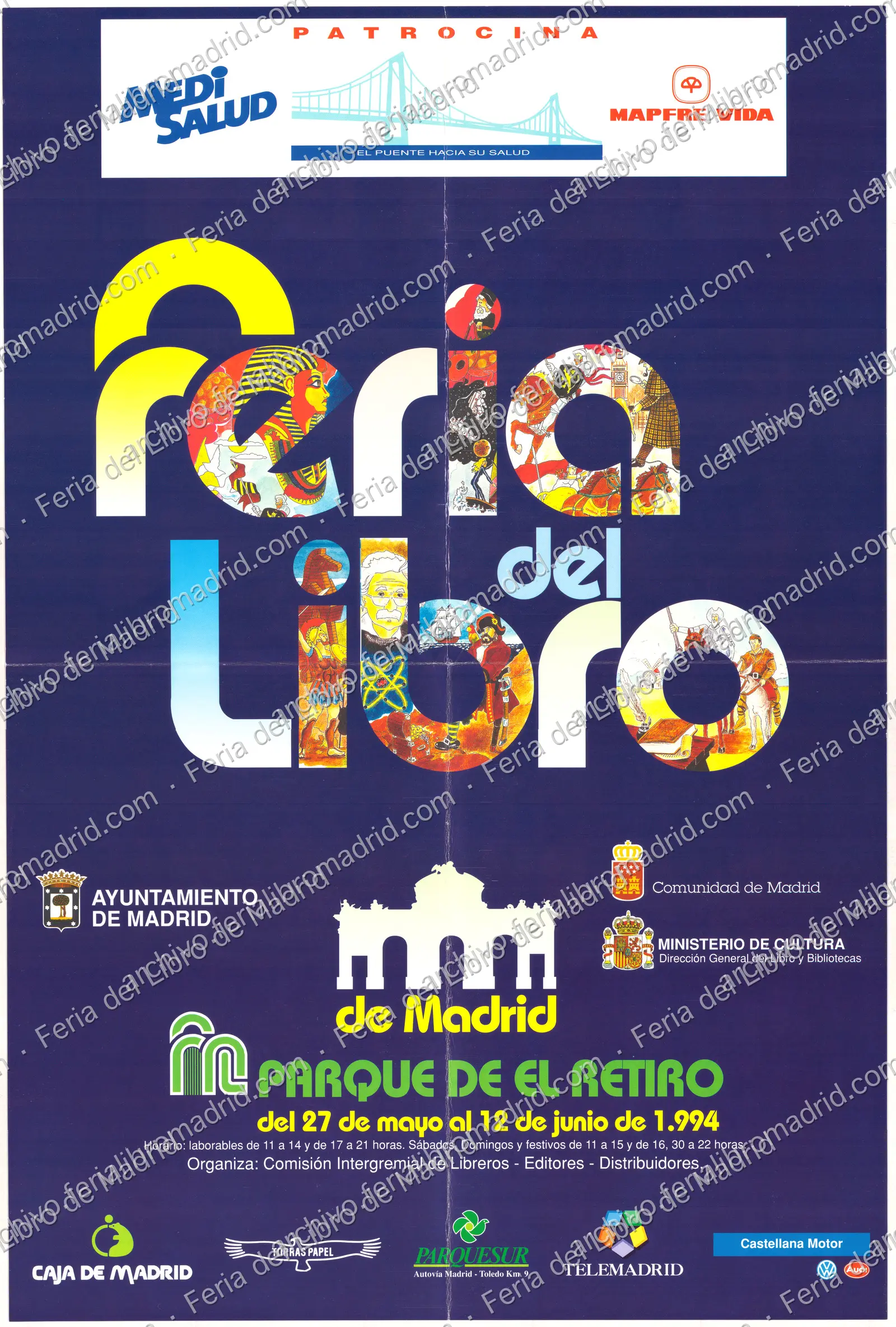 Feria del Libro de Madrid, organiza Comisión Intergremial de Libreros-Editores-Distribuidores, del 27 de mayo al 12 d… — página 1