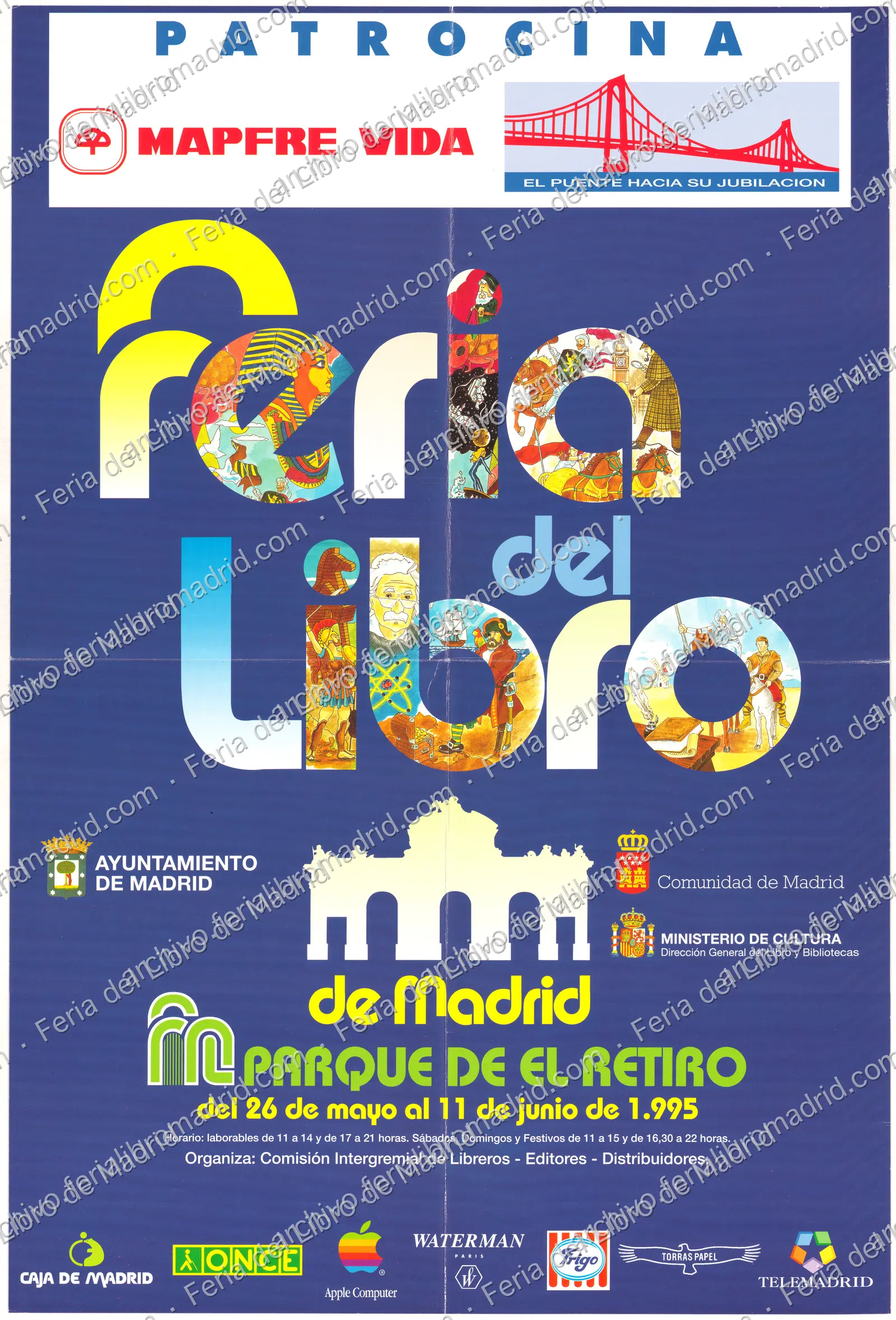 Feria del Libro de Madrid, organiza Comisión Intergremial de Libreros-Editores-Distribuidores, del 26 de mayo al 11 d… — página 1