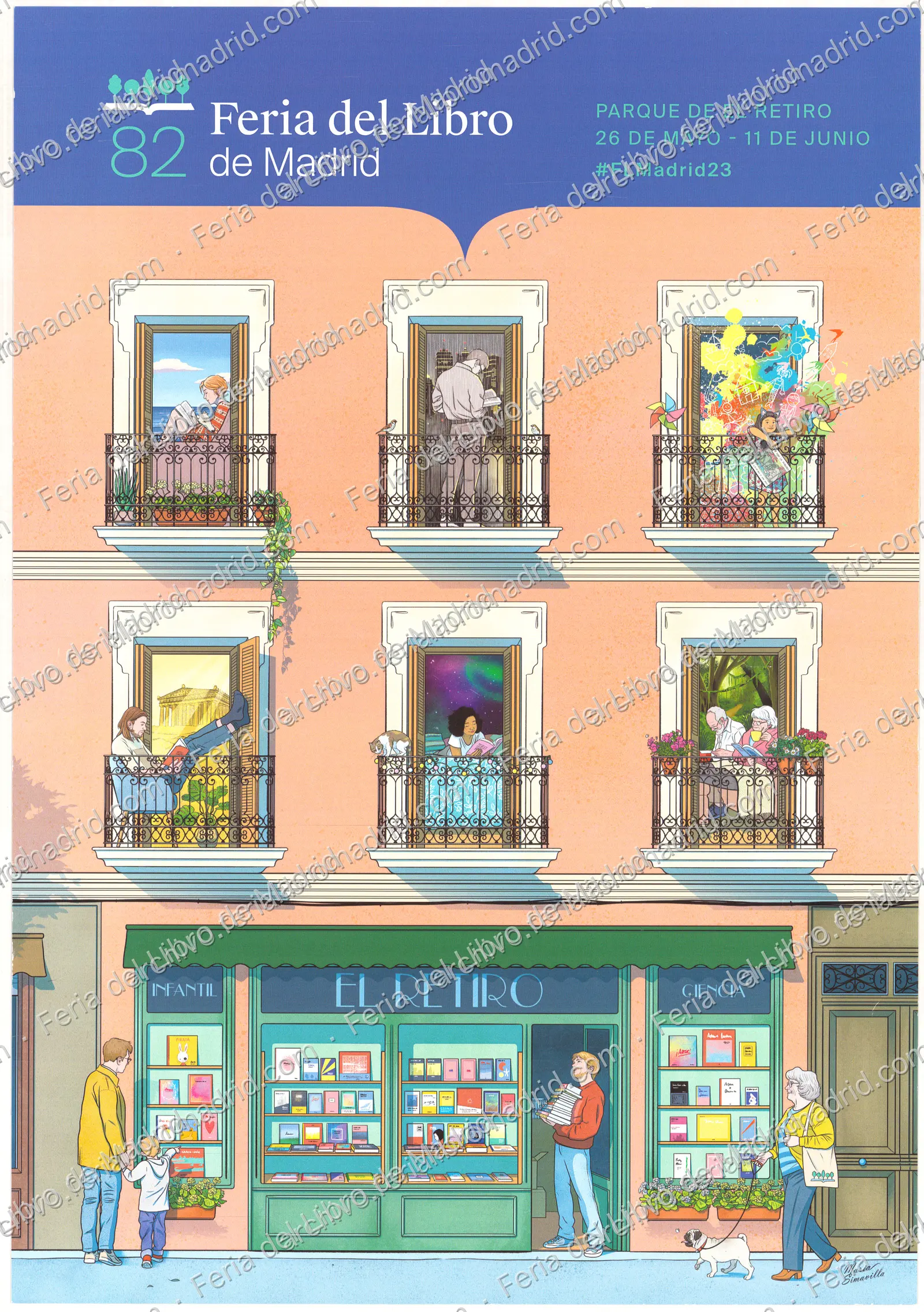 Feria del Libro de Madrid, del 26 de mayo al 11 de junio 2023. Autora: María Simavilla — página 1